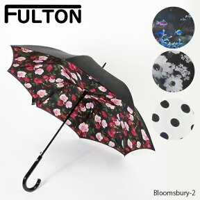 《返品交換不可》【同梱不可】FULTON フルトン Bloomsbury 2 長傘〔L754〕ブルームズベリー レディース ビニール傘