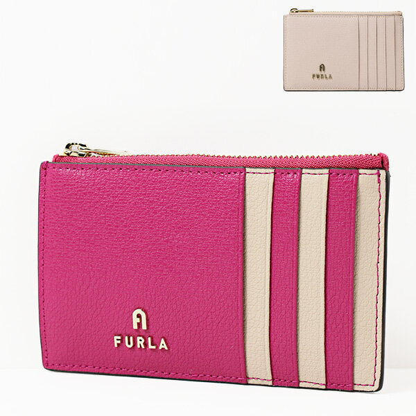 FURLA フルラ MAGNOLIA S CARD COIN CASE WP00194 AX0732 0874S BON00 マグノリア カードケース コインケース フラグメントケース ロゴ 本革 エレガント レディース