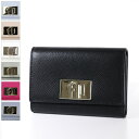 FURLA フルラ 1927 M COMPACT WALLET 三つ折り財布 折りたたみ財布 ミニ財布 小銭入れあり アーチロゴ レザー レディース WP002...