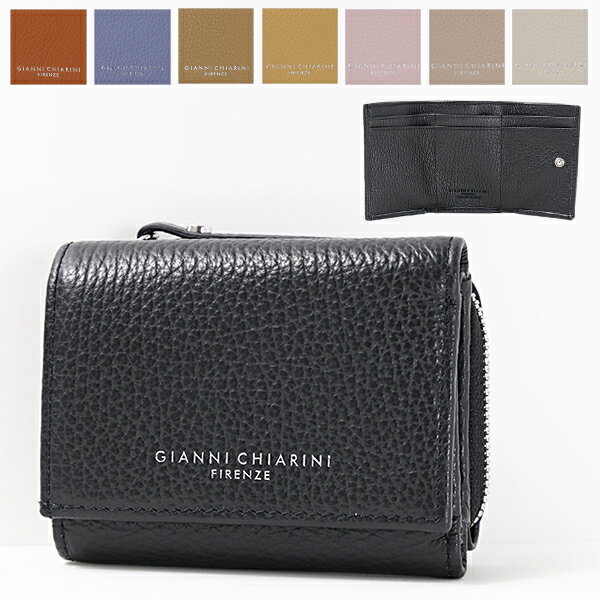 Gianni Chiarini Wj LA[j TRI-FOLD WALLET GRAIN PF W5065 22PE GRN O܂z RpNgz ~jz U[ {v fB[X Vv