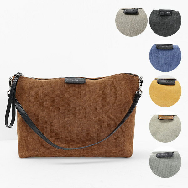 【5/31迄！SNSフォロワーさん限定 5％OFFクーポン発行中】Gianni Chiarini ジャンニ キアリーニ MAXI POUCH SB 8741 CNV ECO ハンドバッグ マルチェッラ 鞄 レザー 本革 カジュアル キレカジ レディース