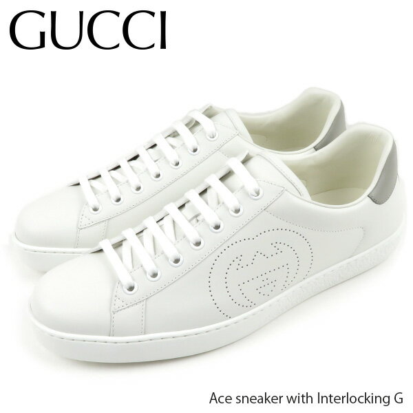 GUCCI グッチ Ace sneaker with Interlocking G インターロッキングG エース スニーカー メンズ［599147 AYO70 9094］