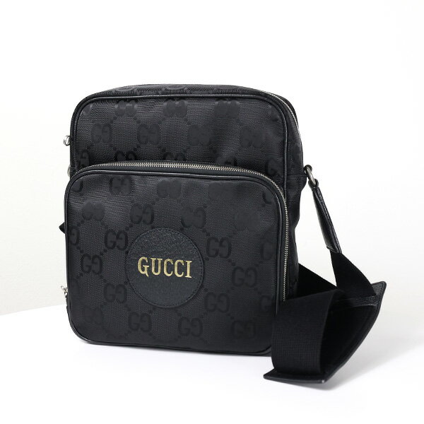 ショルダーバッグ 【5/31迄！SNSフォロワーさん限定 5％OFFクーポン発行中】GUCCI グッチ Off The Grid Shoulder Bag ショルダーバッグ クロスボディバッグ レザー ブラック メンズ 625858 H9HBN 1000