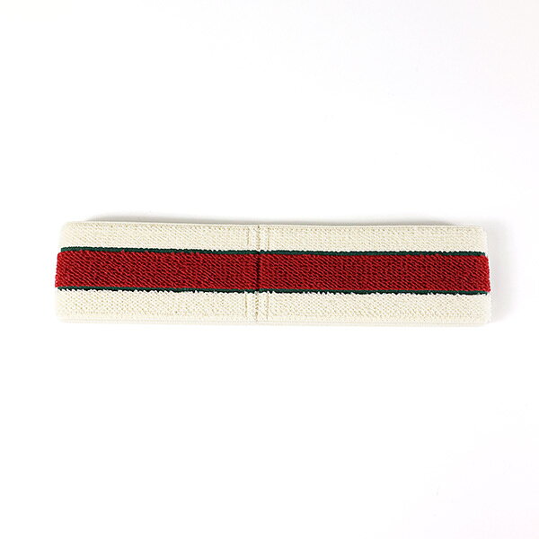 GUCCI ���å� �إ��Х�� 499681 3G086 ��� ��ǥ����� ���饹�ƥ��å� �إåɥХ�� ���� �����֥��ȥ饤�� �إ����������꡼ Stripe Logo Headband LaG Onlinestore