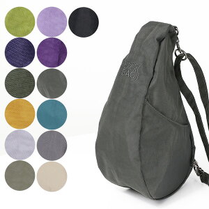 【ネコポス配送：1点迄】Healthy Back Bag ヘルシーバックバッグ TEXTURED NYLON 6100LG ラージバッグレット テクスチャード ショルダーバッグ ボディバッグ クロスボディ 撥水 超軽量 メンズ レディース ユニセックス