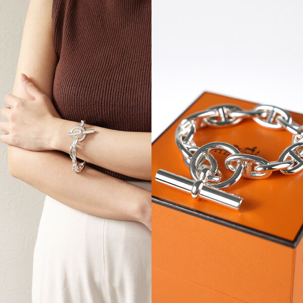 HERMES エルメス ブレスレット Chaine Dancre Bracelet GM シェーヌダンクル GM H101672B レディース 12コマ シルバー925 silver925 アクセサリー LaG Onlinestore