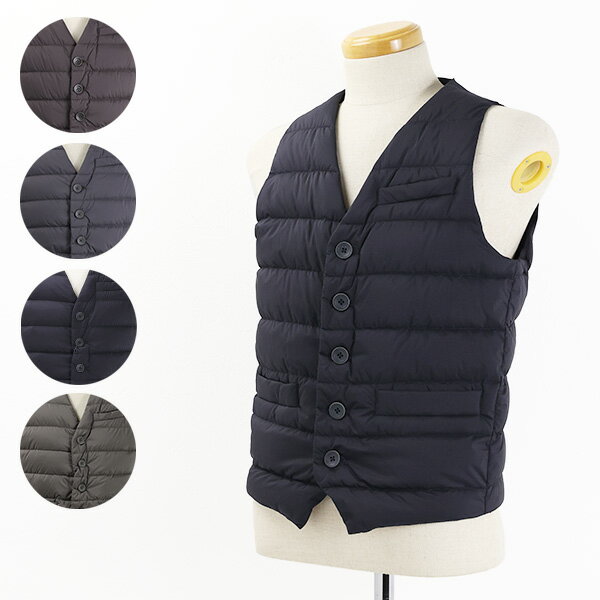 HERNO ヘルノ LEGEND IL GILET ダウンベスト ダウンジレ スーツ インナー ダウン 防寒 メンズ PI002ULE 19288