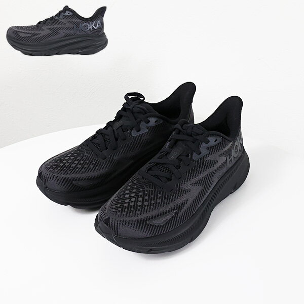 【5/18限定！当選確率1/2 最大100％バック】HOKA ONE ONE ホカ オネオネ WOMEN CLIFTON 9 クリフトン9 ランニングシューズ ロードシューズ ジョギングシューズ 厚底 軽量 スニーカー レディース 1127896