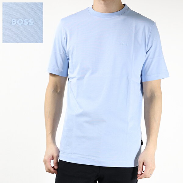 Hugo Boss ヒューゴボス Tシャツ THOMPSON 01 T-Shirts 50468347 メンズ 半袖 カットソー クルーネック ロゴT コットン LaG Onlinestore