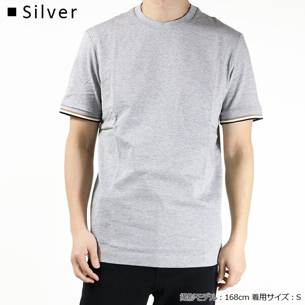 Hugo Boss ヒューゴボス Tシャツ BLACK T-Shirts ブラック 50501097 メンズ 半袖 カットソー クルーネック レギュラーフィット コットン LaG Onlinestore