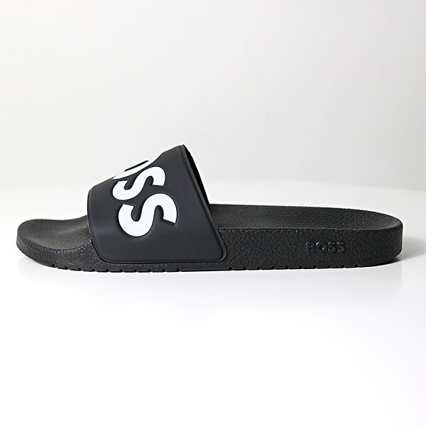 Hugo Boss ヒューゴボス サンダル Logo Slider 50536835 メンズ スライドサンダル ...