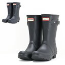 HUNTER n^[ Original Short Rain Boot IWi V[g Cu[c C Sh J ~J  S fB[X WFS1000RMA