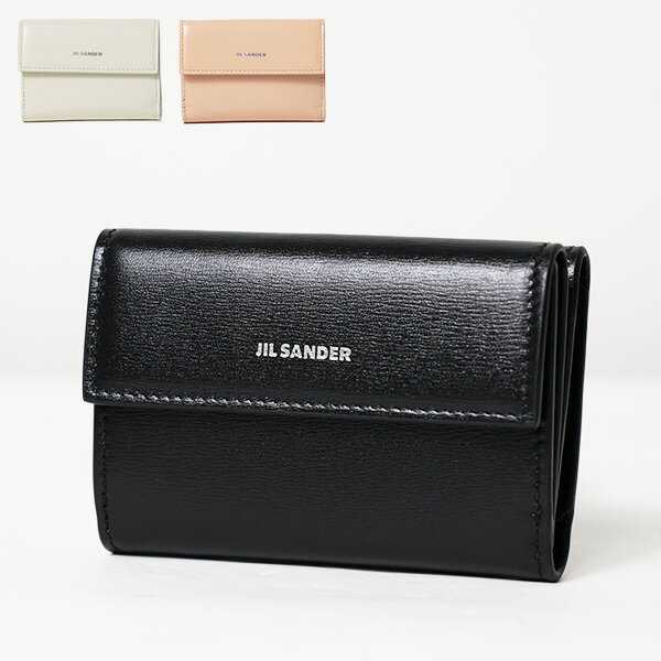 JIL SANDER ジルサンダー BABY WALLET 三つ折り財布 折りたたみ財布 ミニ財布 ベビーウォレット レザー 本革 ロゴ レディース J07UI0009 P5073 LaG Onlinestore
