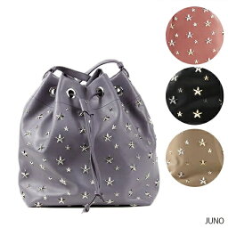 ジミーチュウ バッグ レディース JIMMY CHOO ジミーチュウ JUNO ジュノ ショルダーバッグ クロスボディバッグ 鞄 ドローストリング 星 スター レザー レディース