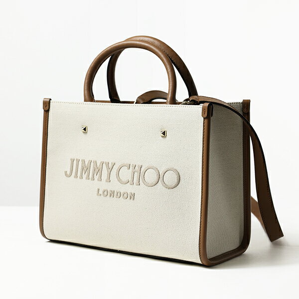 JIMMY CHOO ジミーチュウ AVENUE S TOTE BAG トートバッグ ショルダーバッグ クロスボディバッグ 鞄 キャンバス ロゴ刺繍 レディース VARENNE S TOTE LJJ LaG Onlinestore
