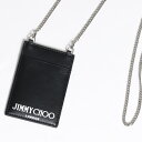 ジミー チュウ パスケース レディース JIMMY CHOO ジミーチュウ Card Holder W/Chain カードホルダー カードケース 定期入れ パスケース チェーン レザー 本革 ロゴ レディース CARDHOLDERWCHAINANR