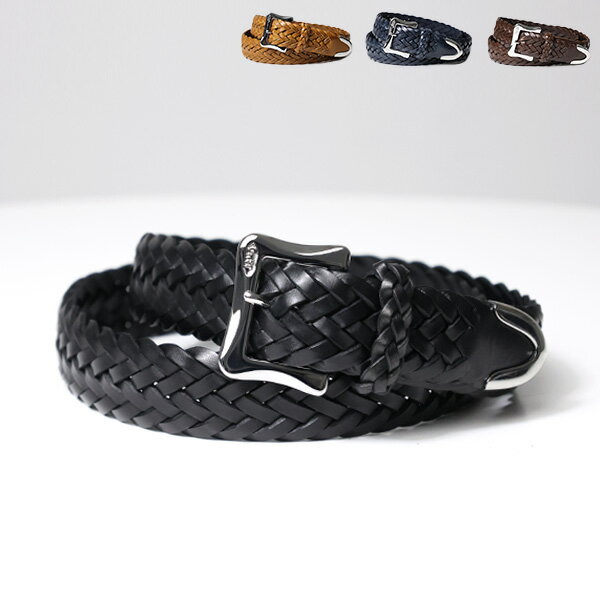 【最大5000円OFF ブラックフライデークーポン発行中】J&M Davidson ジェイアンドエムデヴィッドソン ベルト Envelpe Buckle Tip End 30MM エンベロープバックルチップエンド BENT-0TP-AN30 メンズ メッシュベルト レザー LaG Onlinestore