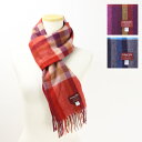 Joshua Ellis ジョシュアエリス Cashmere Stole 25cmx180cm カシミヤ スカーフ マフラー ストール チェック柄 レディース RWC50540 RWC50544 RWC50546