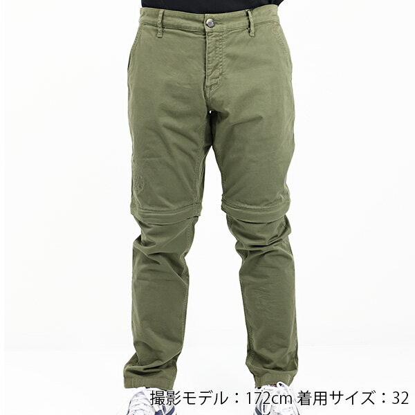 KENZO ケンゾー Chino pants チノパンツ 2way ハーフパンツ ロングパンツ ロゴ カジュアル メンズ F965PA3471TA 50