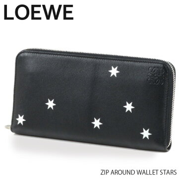 LOEWE ロエベ ZIP AROUND WALLET STARS ラウンド ウォレット スターズ 星柄 ロゴ 長財布 レディース メンズ ユニセックス 199.30ST12 1193