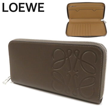 LOEWE ロエベ Open Wallet オープン ウォレット ラウンドファスナー 長財布 ロゴ メンズ C500U46X01 6975