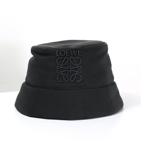 【5/18限定！当選確率1/2 最大100％バック】LOEWE ロエベ Puffy Bucket Hat バケットハット ハット 帽子 アナグラムロゴ レディース K820HB1X63