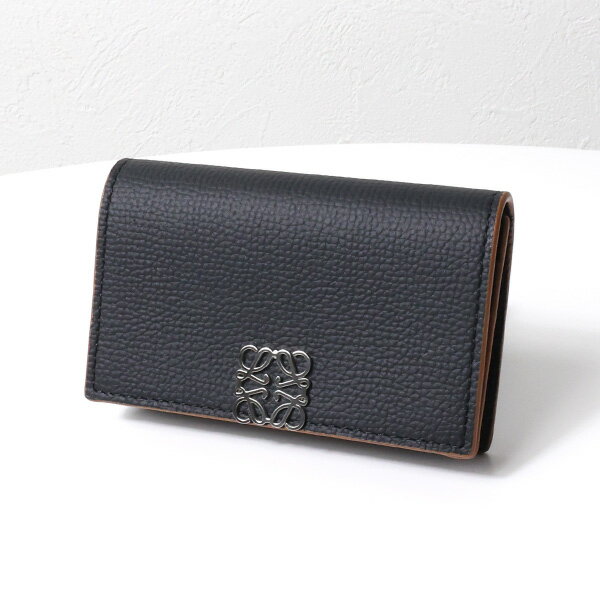 LOEWE ロエベ ANAGRAM BUSINESS CARD HOLDER C821M97X03 カードケース カードホルダー 名刺入れ 本革 レザー ロゴ レディース