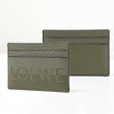 LOEWE ロエベ Signature Plain Cardholder シグネチャー プレーン カードホルダー カードケース レザー アナグラム バイカラー ...