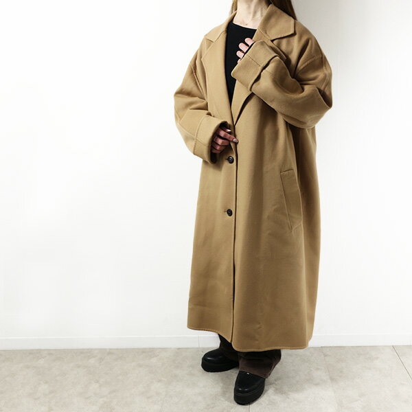 Rakuten - LOEWE ロエベ ロングコート Anagram Single Breast Coat S359Y01XB3 レディース カシミヤ混ウール シングルブレスト オーバーサイズ アウター LaG Onlinestore