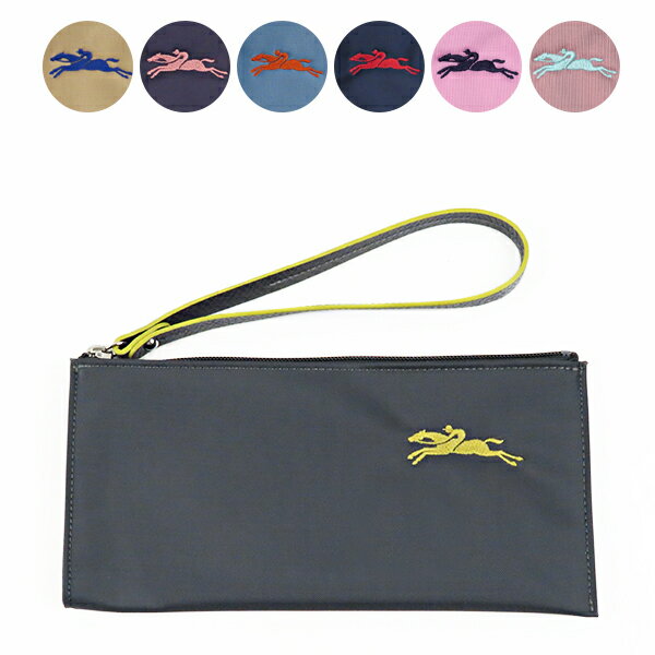 ロンシャン バッグ（レディース） 【5/18限定！当選確率1/2 最大100％バック】Longchamp ロンシャン LE PLIAGE CLUTCH BAG 2540 619 300 556 564 645 841 ルプリアージュ ポーチ ポシェット ナイロン レザー レディース