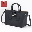 ロンシャン ハンドバッグ 【3月31迄！タイムセール価格！】Longchamp ロンシャン Roseau Medium Handle Tote ロゾ トップハンドルバッグ M ハンドバッグ ショルダーバッグ クロスボディバッグ レザー レディース 10058HP N001