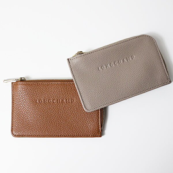 Longchamp ロンシャン LE FOULONNE CARD HOLDER カードホルダー カードケース フラグメントケース コインケース 小銭入れ レザー レディース 30036021のサムネイル
