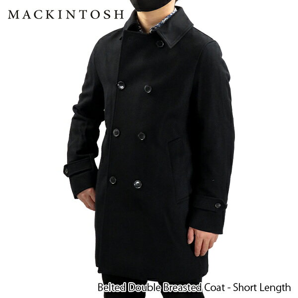 【500円OFFクーポン対象】MACKINTOSH マッキントッシュ Belted Double Breasted Coat ダブルブレストコート トレンチコート チェスターコート アウター ベルト付き メンズ GM-005F MO2841