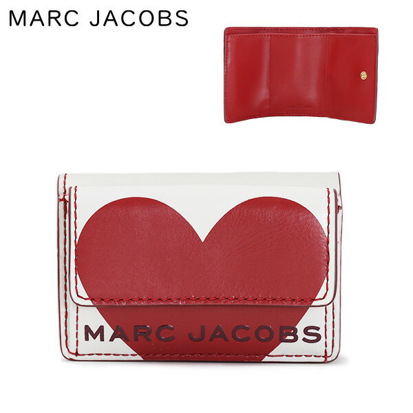 Marc Jacobs マークジェイコブス MINI TRIFOLD WALLET M0015854 三つ折り財布 ミニ財布 コンパクト レザー 本革 ロゴ レディース