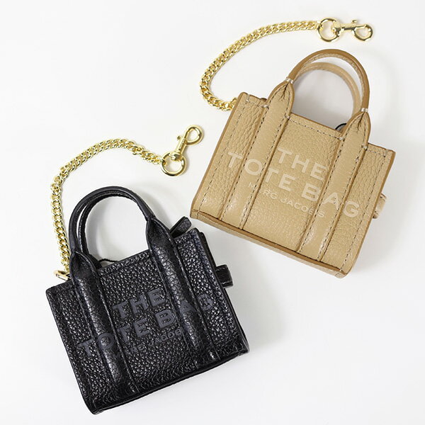MARC JACOBS マークジェイコブス チャーム The Nano Tote Bag Charm ザ レザー ナノ トート 2F3SCP005S07 001 2F3SCP005S07 230 レディース ミニポーチ バッグチャーム ナスカン付き ロゴ LaG Onlinestore