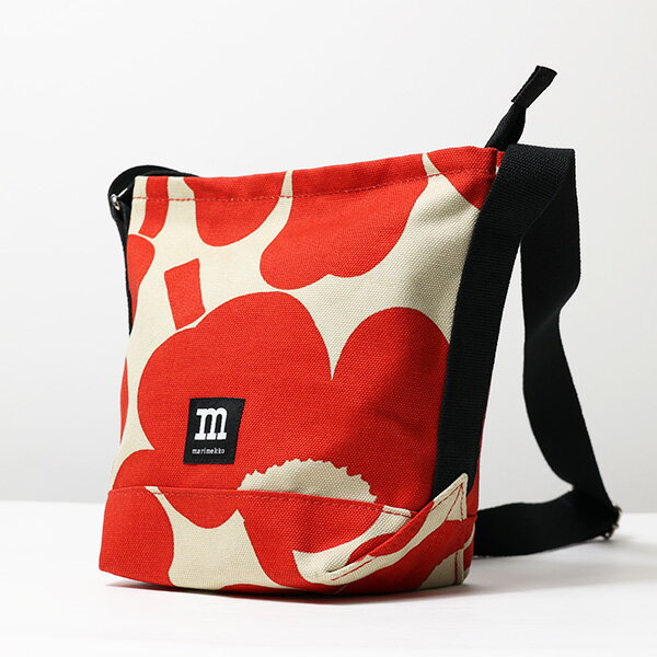 マリメッコ 帆布・キャンバス ショルダーバッグ レディース Marimekko マリメッコ Iltanen Pieni Unikko Shoulder Bag ショルダーバッグ クロスボディバッグ 鞄 キャンバス コットン ウニッコ レディース 091442 836