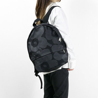 Marimekko マリメッコ ENNI WX PIENI UNIKKO バックパック 花柄 フラワー ロゴ コットンキャンバス 鞄 リュック レディース 047583