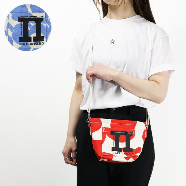 Marimekko マリメッコ MONO MINI CROSSBODY SHOULDER BAG ショルダーバッグ クロスボディバッグ ウニッコ 花柄 レディース 091969 091976