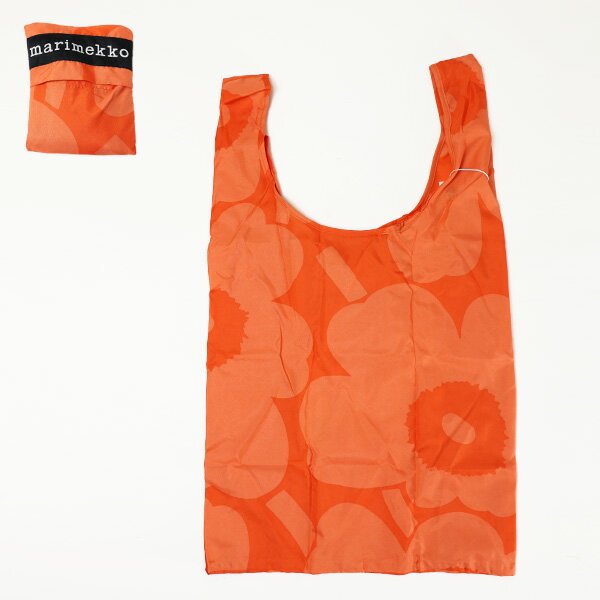 【5/18限定！当選確率1/2 最大100％バック】【ネコポス配送：4点迄】Marimekko マリメッコ SMART BAG エコバッグ トートバッグ スマートバッグ ウニッコ 折りたたみ コンパクト ロゴ レディース 91671