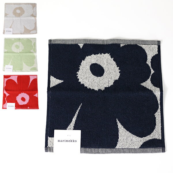 marimekko マリメッコ ハンドタオル Unikko Mini Towel 30X30 cm ウニッコ ミニタオル 072792 073524 0..