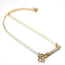 【ネコポス可:3点まで】Marley B.Parker マーレイ・ビー・パーカー KEY TO MY HEART IN GOLD PENDANT ネックレス ペンダント ゴールド キー 鍵 合金 レディース LaG Onlinestore