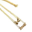 【ネコポス可:3点まで】Marley B.Parker マーレイ・ビー・パーカー LOVE / BOW NECKLACE PENDANT ネックレス ペンダント ゴールド ラブ リボン チャーム 合金 レディース LaG Onlinestore