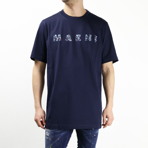 MARNI マルニ Tシャツ・カットソー 茶x赤x紺等 2108423G0005 119686.jpg