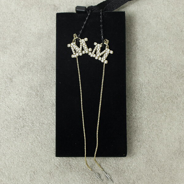 【8/20限定★抽選で2人に1人最大100％ポイントバッグ！要エントリー】MAX MARA マックスマーラー EARRY03 Earring ピアス アクセサリー ロゴ エレガント キレカジ セレカジ レディース 47560629600のサムネイル