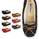 MINNETONKA ミネトンカ Cally Slipper キャリー スリッパ モカシン キャリー スエード レディース モコモコ ペタンコ ボア ふわふわ