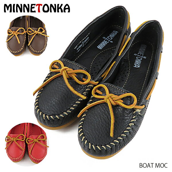 4/30迄！Instagramフォロワーさん限定クーポン発行中！MINNETONKA ミネトンカ BOAT MOC ボート モック [610R/611S/616S/617R/619R]