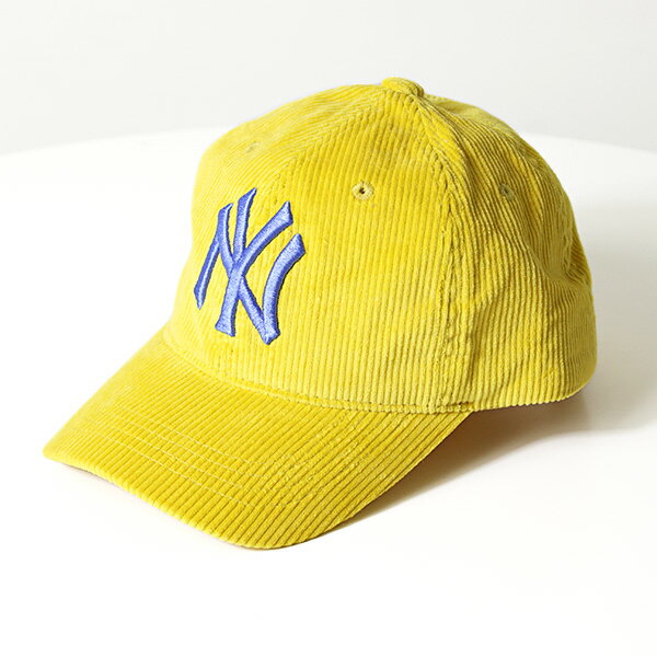 MLB Korea エムエルビーコリア キッズ ベースボールキャップ Corduroy Baseball Cap 7ACPC6016 ニューヨーク・ヤンキース NY コーデュロイ ロゴ刺繍 キャップ 帽子 LaG Onlinestore