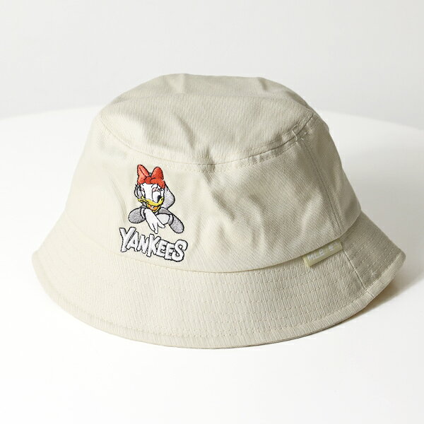Rakuten - MLB Korea エムエルビーコリア キッズ バケットハット Daisy Duck Bucket Hat 7AHTD011N デイジーダック ニューヨーク・ヤンキース NY コラボ コットン 帽子 LaG Onlinestore