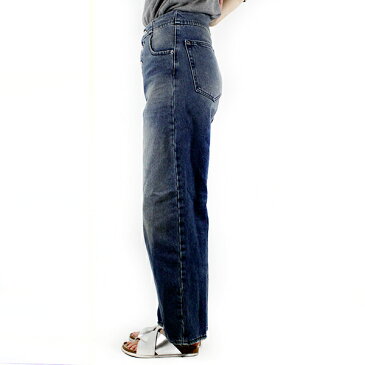 MM6 Maison Margiela エムエム6 メゾンマルジェラ Rihanna Denim Slighly Destroyed ハイライズ デニム Gパンパンツ〔S52LA0087/S30649/961〕