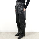 MM6 エムエムシックス Faux Leather Cropped Pants クロップドパンツ レディース フェイクレザー トラウザーズ S52KA0282 S53057 LaG Onlinestore